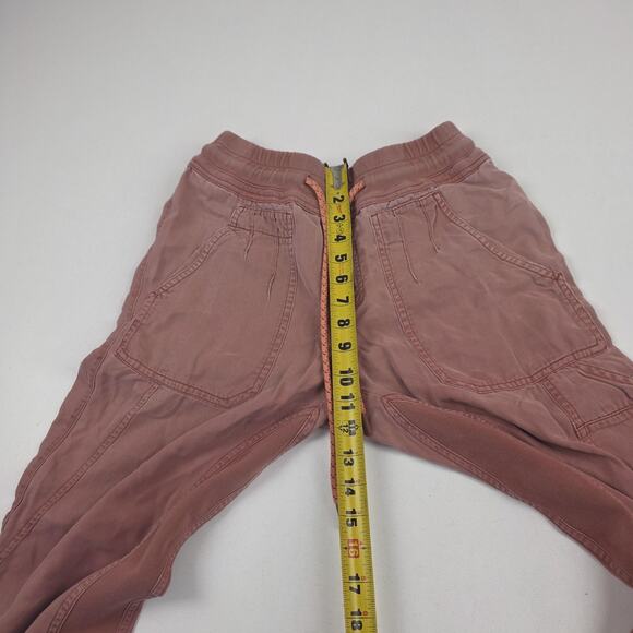 Anthropologie Pants Womens XS Mauve The Nomad Lyocell Jogger Utility Cargo Pink - Picture 6 of 11